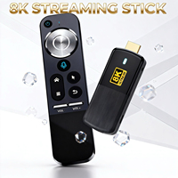 H96 Max M3 8K Android 13 Quad Core TV Stick RK3528 Smart TV Dongle Dual WiFi6 Portátil 2GB 16GB OEM de Fábrica