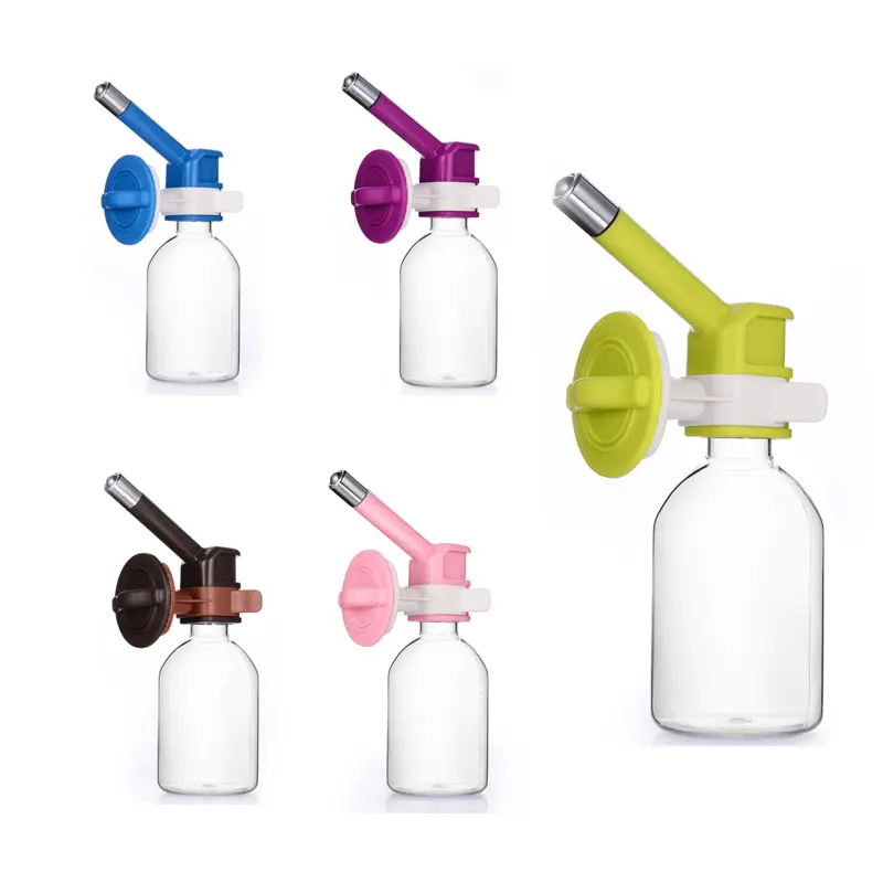 High Quality Wall Hanging Pet Drinking Bottle Stainless Steel Water Head Automatic Dog Water Feeder