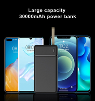 Batterie externe portable personnalisée 22,5 W double USB Type-C Micro USB compacte 10000 mAh~30000 mAh à charge rapide haute capacité