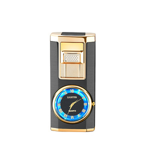 Encendedor de Antorcha de Doble Llama, Estilo Americano, Recargable, Resistente al Viento, de Butano, Regalo Empresarial - Product Image 2