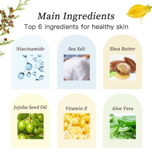 Exfoliante corporal blanqueador, diseño libre, exfoliante, brillante, Spa, baño, deshuesador corporal, oferta de <span class=keywords><strong>Amazon</strong></span> - Product Image 6