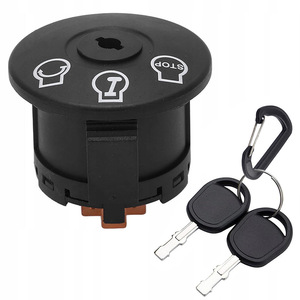 Interrupteur de démarrage à clé 925-04228 noir pour tondeuses à gazon et tracteurs Cub Cadet MTD TroyBilt Craftsman Poulan - Product Image 1