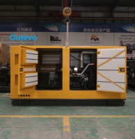 Vente directe usine – Générateur diesel triphasé 66 kW 12 V CC refroidi par air, super silencieux, 50 Hz, pour entrepôt frigorifique, à prix réduit