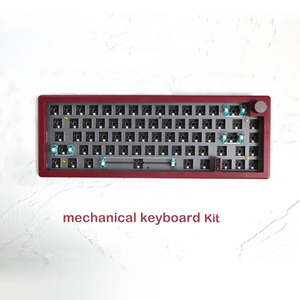 Kit de Teclado <span class=keywords><strong>GMK67</strong></span>, Teclado Mecánico Inalámbrico y con Cable 2.4G, Perilla de Volumen, Kit Kb Intercambiable en Caliente sin Teclas, Interruptor Personalizado - Product Image 5