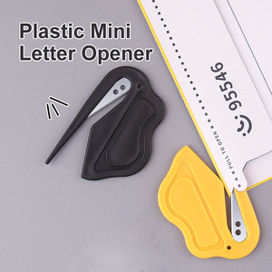 Chất lượng cao tùy chỉnh logo in nhựa tiện ích dao thư Opener và mail Cutter phong bì cụ mở bán buôn - Product Image 2