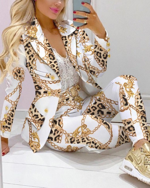 's Example New Casual Fashion Set Women's Suit