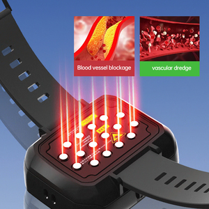 OEM & ODM Rééducation physique Montre de thérapie laser à diode 650 nm Lumière LED Semi-conducteurs Poignet Thérapie du diabète - Product Image 2