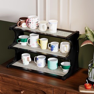 Desktop <b>storage</b> <b>rack</b> with tiered design, perfect for Instagram-worthy looks, including cosmetic <b>storage</b> boxes and - Product Image 2