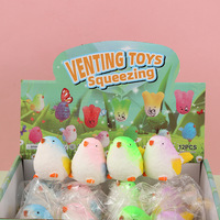 Balles anti-stress en forme d'oiseaux pour adultes, mini-oiseaux amusants à presser, balles sensorielles en forme d'animaux, jolies faveurs de fête pour TDAH, autisme, anxiété