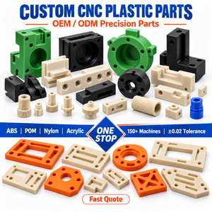 Prototipado Rápido de Precisión Personalizado, Mecanizado CNC, Acero Inoxidable, PEEK, PVC, ABS, POM, Nylon, Piezas de Fresado y Torneado, Mecanizado CNC - Product Image 1