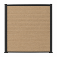 Panneaux de clôture d'intimité en composite bois-plastique (WPC) pour extérieur, 6 et 8 pieds, treillis et portails de jardin - Vente en gros