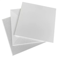 Plafond en grille d'aluminium ignifuge moderne et tendance pour salon et bureau, fonction imperméable