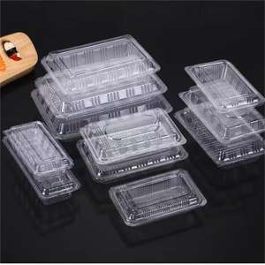 Contenitori Monouso in PET per Alimenti, Vassoi per Sushi, Dessert da Asporto, Pasticceria, Torte, Caramelle e Verdure - Product Image 1