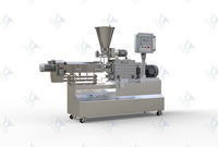Nouvelle machine extrudeuse alimentaire automatique à écran tactile en acier inoxydable de qualité alimentaire pour la production de corn puffs à l'échelle de laboratoire