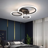 Panneau de lampe carré monté en surface moderne Offre Spéciale intelligent décoratif chambre salon plafonnier LED