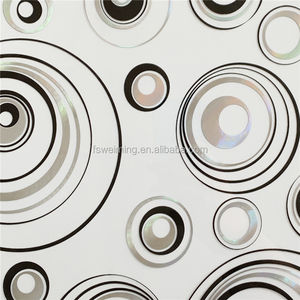 ديكور المنزل الليزر المعاد تدويرها مطبوعة لينة الزجاج قماش PVC - Product Image 4