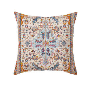 Juego de Almohadas de Estilo Bohemio Retro con Estampado de Terciopelo Piel de Durazno, Cojín Decorativo para el Hogar - Product Image 2