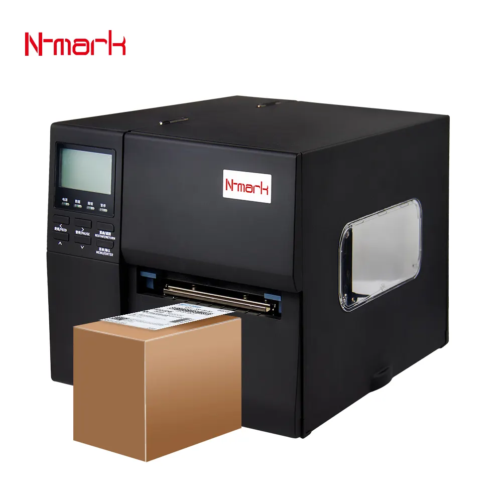 Nマーク人気バーコードデジタルラベルプリンター熱配送ラベル印刷ステッカーマシン