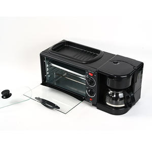 Máquina para Desayunos Multifuncional 3 en 1, Cafetera, Sandwichera, Horno, Control <span class=keywords><strong>de</strong></span> Temperatura, Parrilla para Paninis - Product Image 5