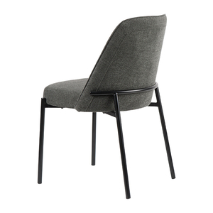 <span class=keywords><strong>Restaurant</strong></span> moderne de luxe cuisine salle à manger meubles cadre en métal nordique rembourré velours tissu chaises de salle à manger pour table - Product Image 6