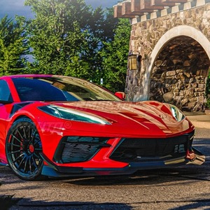 Kit carrosserie LD Style pour Chevrolet Corvette C8 : Spoiler avant, lames latérales, déflecteurs et protections de pare-chocs – Accessoires auto - Product Image 5