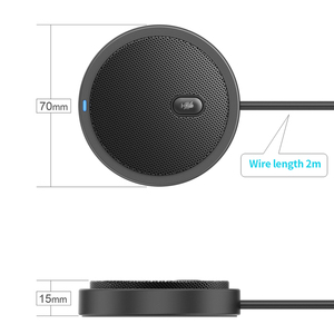 PC USB Micrô Đa Hướng Máy Tính Để Bàn Micrô Trò Chơi Thời Gian Thực Ghi Âm Cuộc Gọi Skype - Product Image 6