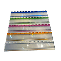Supports magnétiques pour tuiles de Mahjong en acrylique de haute qualité, bords incurvés, accessoires de jeu de Mahjong pour divertissement à domicile
