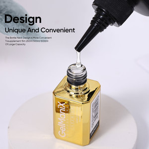 Hanyi Super brillant, sans HEMA, sans TPO, non jaunissant, gel de finition transparent comme du cristal, <span class=keywords><strong>kit</strong></span> de finition personnalisé OEM - Product Image 4