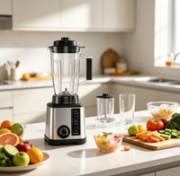 Machine professionnelle pour atelier de préparation de boissons, broyeur de glace, mixeur de lait, jus et soja