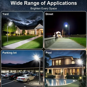 La luz solar Led más potente, foco superbrillante, lámpara de calle con Sensor de movimiento para exteriores, lámpara Solar de alta potencia de 800000LM para jardín - Product Image 6