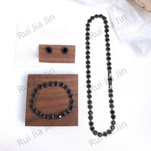 Conjunto de Joyería Clásico de la <span class=keywords><strong>Serie</strong></span> Angel Crystal de Alta Gama, Collar, Pulsera y Aretes, Regalo para Mujer - Product Image 3