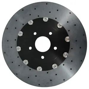 Hsingyik Brand New Front Carbon Ceramic Brake Rotor Disc For Nissan GTR R35
