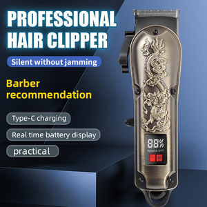Cortadora de Pelo Profesional con Pantalla LCD, Cuerpo Metálico, Motor sin Escobillas, Modelo Recargable para Uso en Salón - Product Image 5