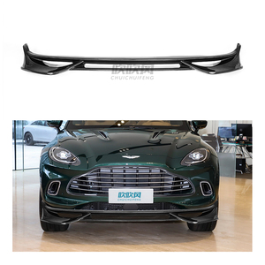 Lèvre de becquet de pare-chocs avant en Fiber de carbone sèche de Style AX pour <span class=keywords><strong>Aston</strong></span> <span class=keywords><strong>Martin</strong></span> DBX pare-chocs de voiture à lèvre avant nouvelle condition - Product Image 1