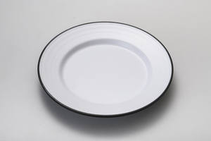 Plato redondo <span class=keywords><strong>de</strong></span> melamina A5 <span class=keywords><strong>de</strong></span> lujo <span class=keywords><strong>de</strong></span> gama alta <span class=keywords><strong>de</strong></span> 11 pulgadas, plato principal mate, cena, restaurante, Bistro, comedor, café, plato, logotipo personalizable - Product Image 2