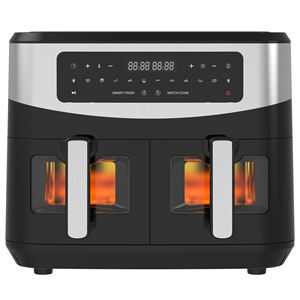 Aifa最新双篮空气油炸锅数字双区<span class=keywords><strong>2</strong></span>篮10L夸脱带双篮的深空气油炸锅 - Product Image 6