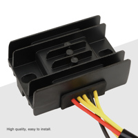 GOOFIT 4 Pin 14.5V Motorcycle Voltage Regulator Rectifier Replacement for GN250E 1982-1994