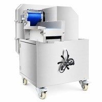 Industriële fruit- en groentesnijmachine, automatische snijder voor aardappelchips en -reepjes