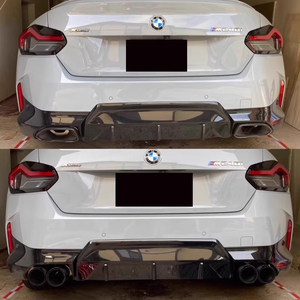 ปลายท่อไอเสียสำหรับ BMW ปลายท่อไอเสียท่อไอเสียรถยนต์ M440i G23 M340i G21 G20ได้3ชุด - Product Image 6