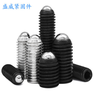Tornillo de Fijación con Extremo Esférico Shengwei, Acero Aleado 40Cr, Hexagonal, M3 M4 M5 M6 M8 M10 M12, Industria de la Construcción - Product Image 1