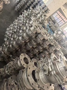 Vanne à boisseau sphérique en acier inoxydable 304 CF8M CF8 ASME B16.34 DN50 ISO 5211 à montage direct, à passage pleine, à extrémités à brides, manuelle, OEM - Product Image 4