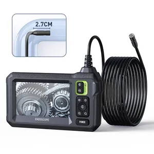 New C30-M Handheld Industrial Car Endoscope Dual Lens 1080P 4.3inch IPS Screen 8mm 5M IP67 Inspection Endoscope Camera