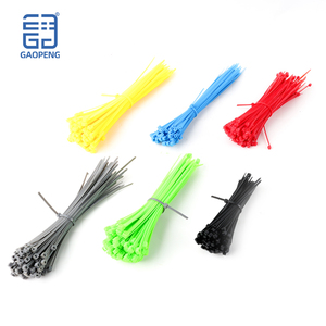 Gaopeng 100PCS Attaches de câble colorées autobloquantes résistantes aux UV Attaches de câble en plastique PA66 - Product Image 2
