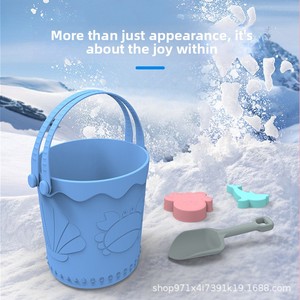 Pala de Nieve de Silicona de Grado Alimenticio, Juguete Interactivo para Padres e Hijos, Regalo de Navidad, para Edades de 0 a 24 Meses, Malla - Product Image 3