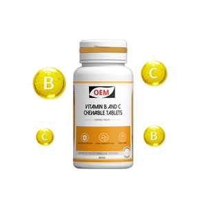 Tablet Kunyah <span class=keywords><strong>Vitamin</strong></span> <span class=keywords><strong>B</strong></span> Kompleks dan <span class=keywords><strong>Vitamin</strong></span> <span class=keywords><strong>C</strong></span> Potensi Tinggi untuk Mendukung Imunitas dan Meningkatkan Energi - Product Image 4