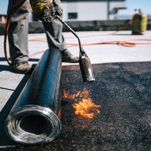Membrana de techo autoadhesiva de caucho EPDM, membrana impermeable con pegamento/bitumen - Product Image 2