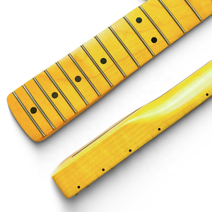 Mástil de Guitarra Estilo TL de Arce Canadiense, Fabricante Chino, 21 Trastes, Tono Vintage - Product Image 6