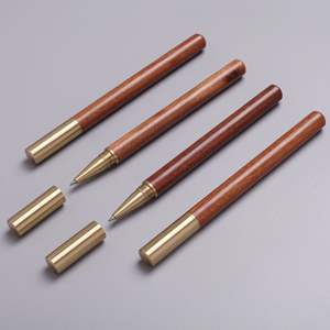 GemFully Shop America Online Stylos haut de gamme personnalisés avec logo, stylos à bille <span class=keywords><strong>en</strong></span> bois, stylos gel de marque avec logo - Product Image 2