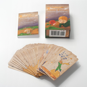 Jeu de tarot Le Petit Prince PrimeMuse avec guide, thème fantastique, finition brillante, coins arrondis, papier écologique pour - Product Image 3