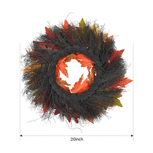 พวงมาลาฤดูใบไม้ร่วงเทศกาลเก็บเกี่ยววันขอบคุณพระเจ้าดีไซน์แฟชั่นเป็นมิตรกับสิ่งแวดล้อม - Product Image 2